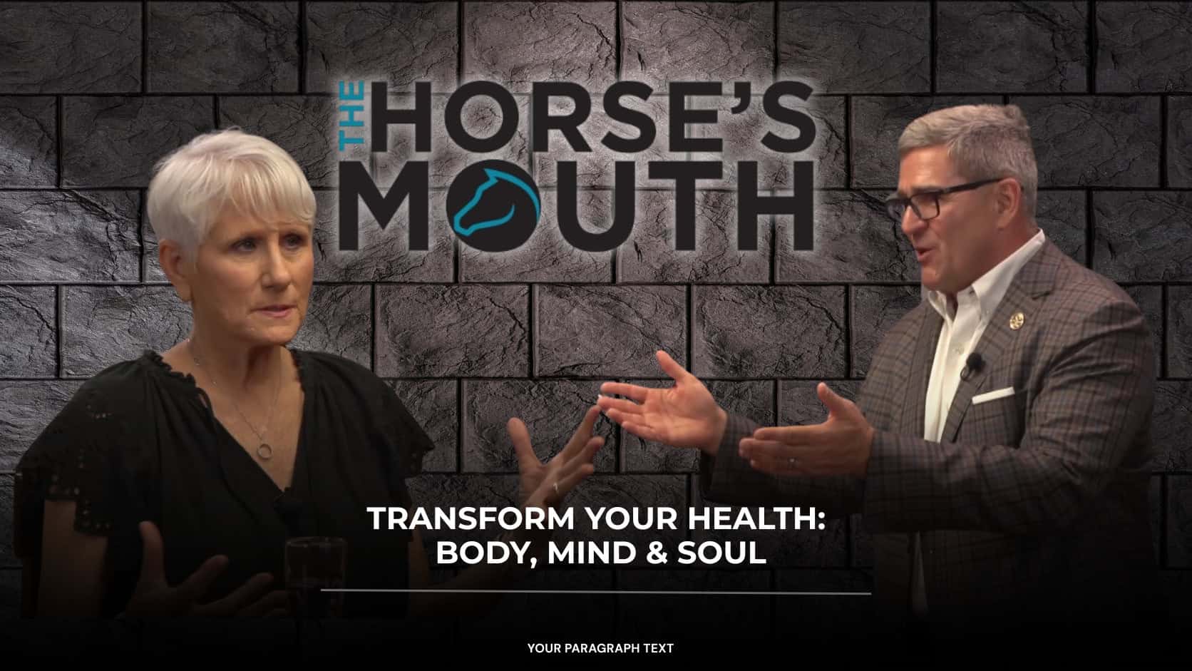 The Horse’s Mouth with Deb Harrell, ND, PhD of PureLightHealth/Heart & Soul Health Services, Inc.